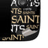 NFL New Orleans Saints Black Blast Steam Deck Handheld Gaming Computer Skin